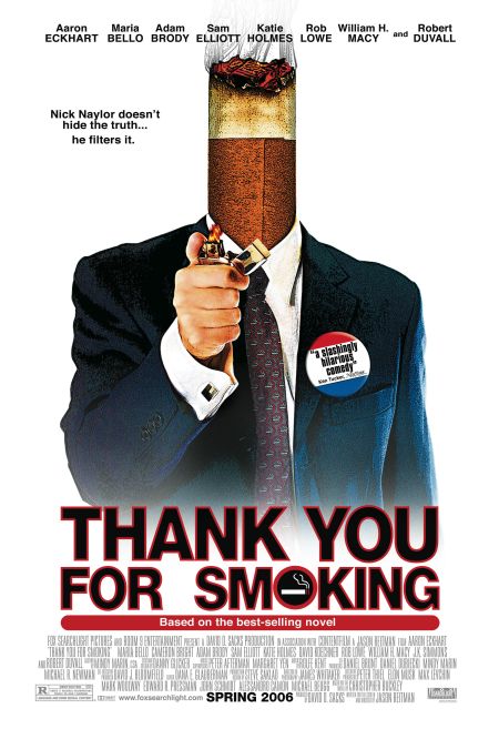 Cover van Thank You for Smoking